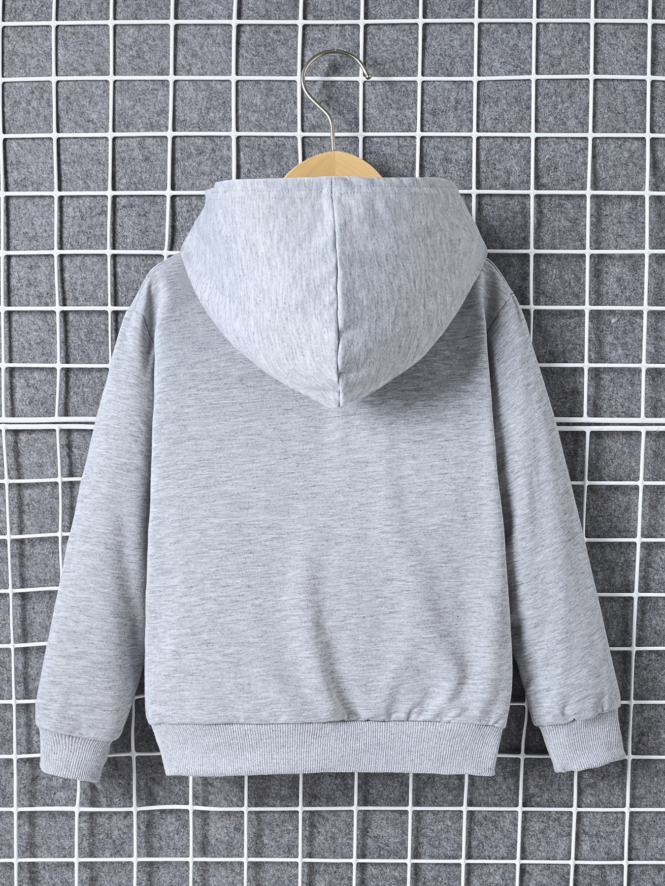 LOS ANGELES Boys Pullover Hooded Sweatshirt Spring Fall Kids Clothing