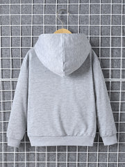 LOS ANGELES Boys Pullover Hooded Sweatshirt Spring Fall Kids Clothing