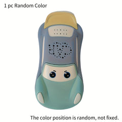 Kids' Interactive Music & Projection Phone Toy with Cartoon Car Learning Gift