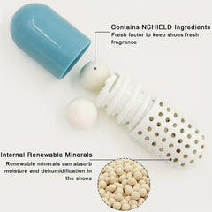 4pcs Deodorant Balls for Sneaker Locker Gym Bag