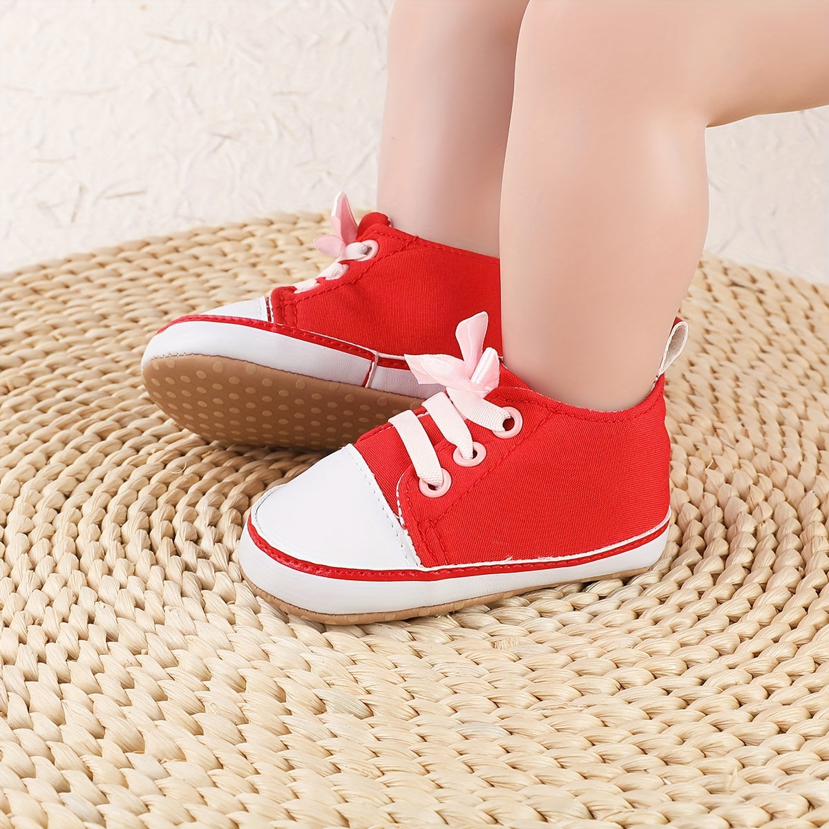 Baby Girls Casual Sneakers Lightweight Non Slip Shoes