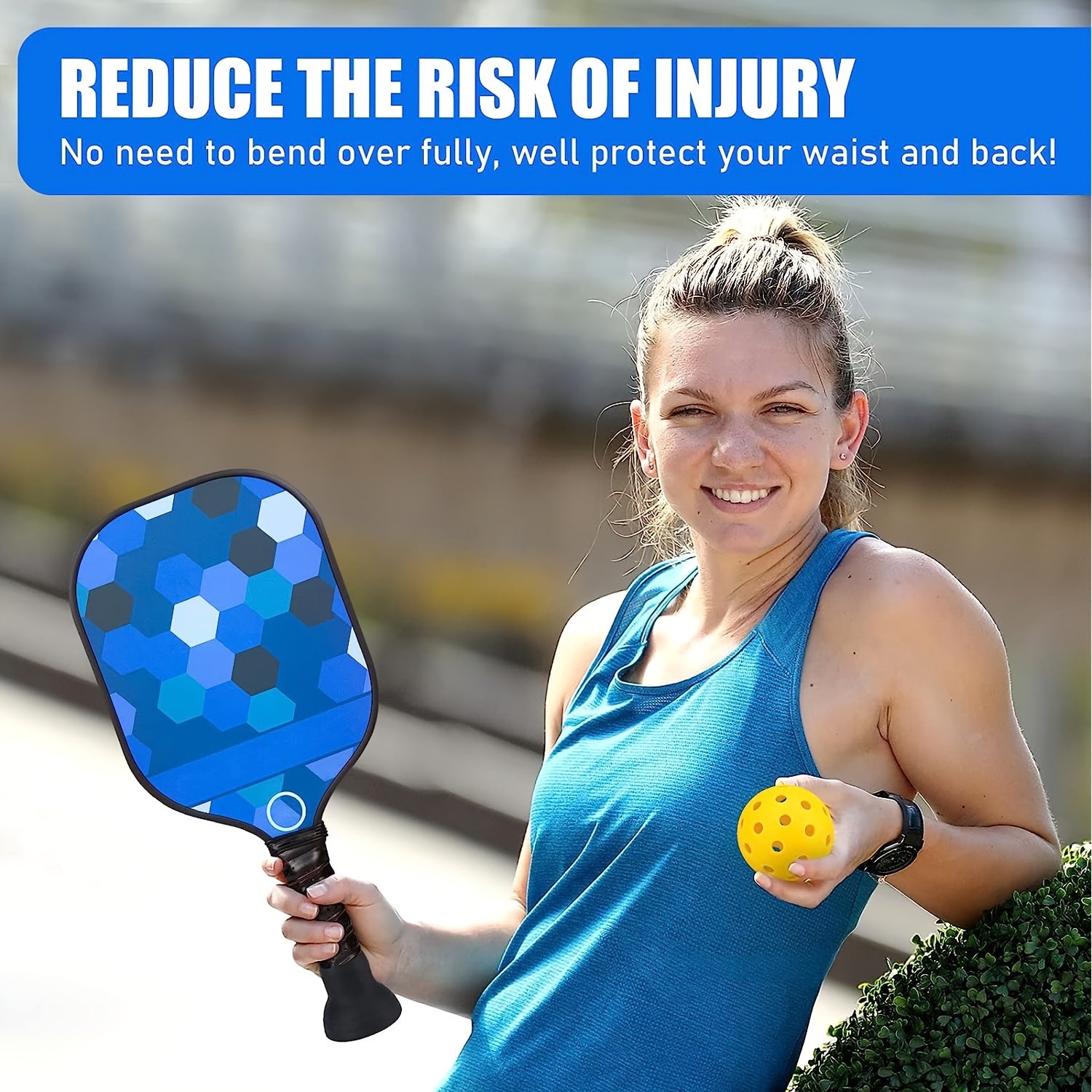 Pickleball Ball Retriever Silicone Grabber & Suction Cup Accessory