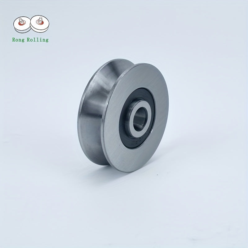 2pcs 60 Deg V Groove 8x40x12mm Sliding Gate Roller Wheels Bearing