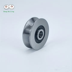 2pcs 60 Deg V Groove 8x40x12mm Sliding Gate Roller Wheels Bearing