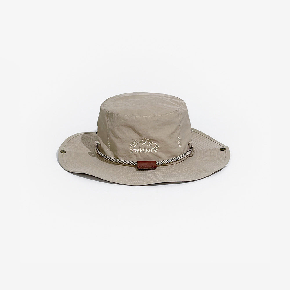 Men's Sun Protective Bucket Hat for Outdoor Activities