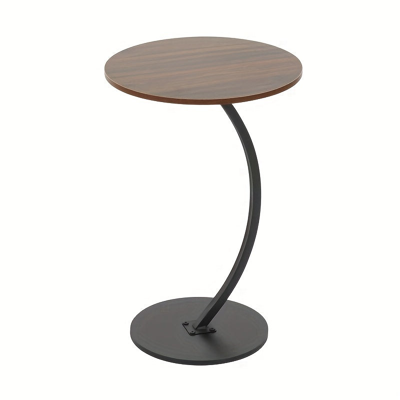 C Shaped End Table For Couch Sofa And Bed