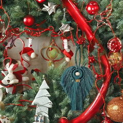 Macrame Angel Kit Christmas Hanging Ornament Wall Decor DIY Set