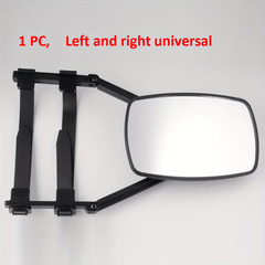 RV Truck Car Trailer Extension Rearview Mirror Extended Strap Flat Mirror