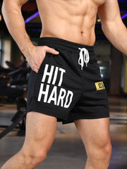 Men's Quick Dry Basketball Shorts with Drawstring