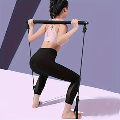 Multifunctional Pilates Stick Home Yoga Fitness Puller - Multiple Colors