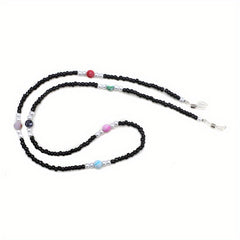 Beaded Glasses Chain Anti Slip Eyewear Retainer Stylish Lanyard Strap