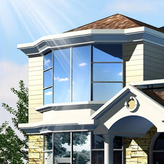 Privacy Reflective Window Film UV Protection Heat Insulation C