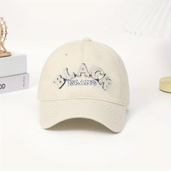 Retro Washed Letters Embroidery Baseball Cap