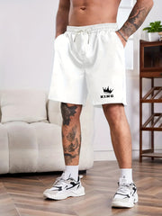 KING Comfy Drawstring Casual Shorts for Men