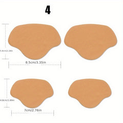 4pcs Breathable Sneakers Patches Comfortable Heel Protector