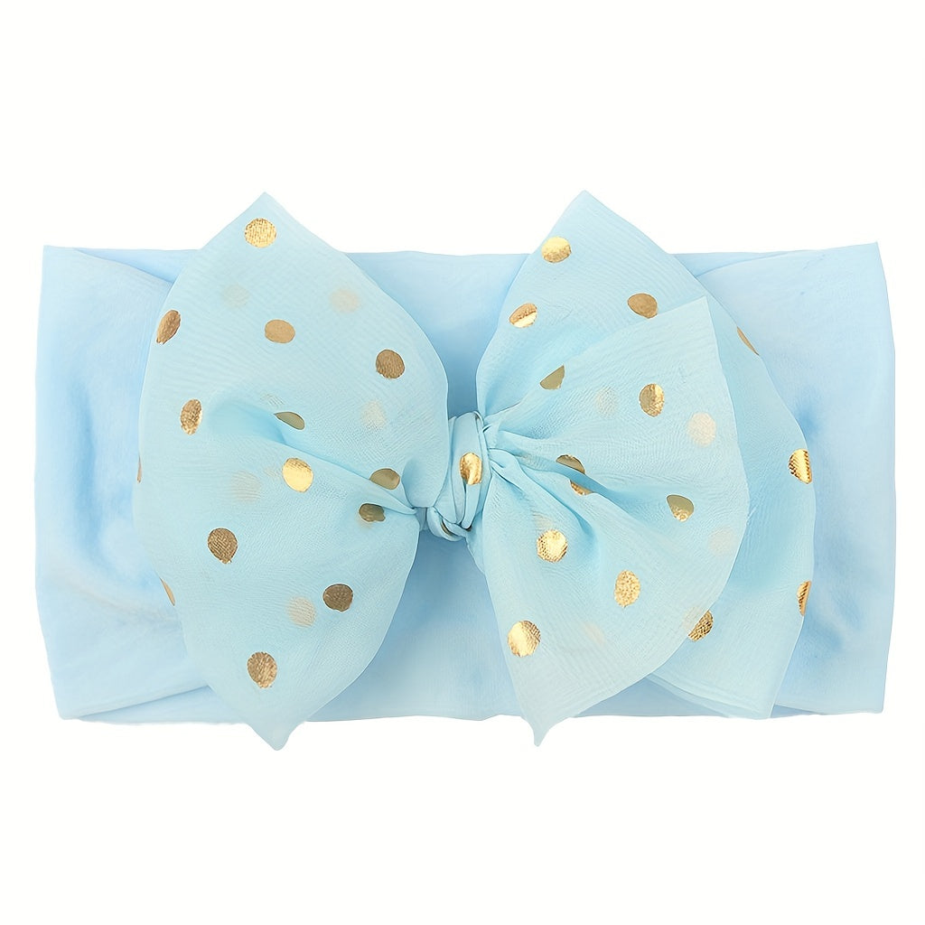 Chiffon Bow Baby Headband for 0-3 Years