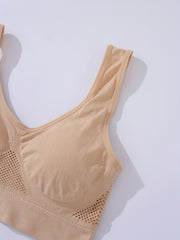 3pcs Soft Sports Bras for Women, Breathable Workout Activewear