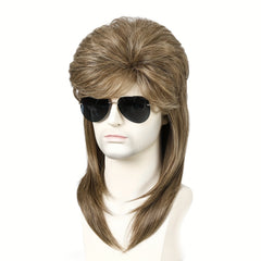 Men's Wig Punk Handsome Wig For Cosplay Halloween Party