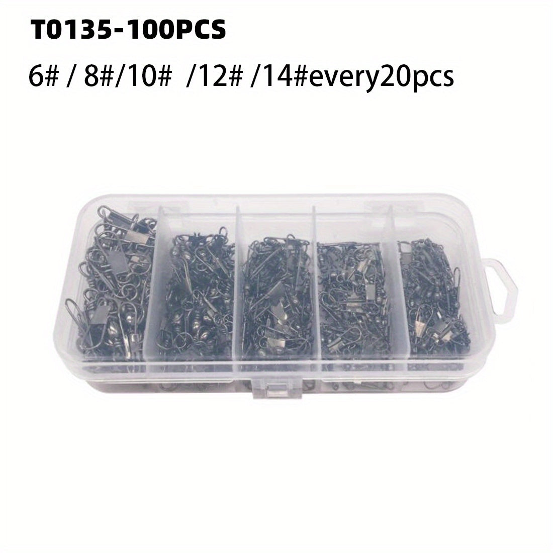 8 Shaped Ring Connectors for Fishing Gears & Metal Hooks