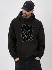 Letter Print Hoodie Hoodies For Men Men's Casual Graphic Pullover Hooded