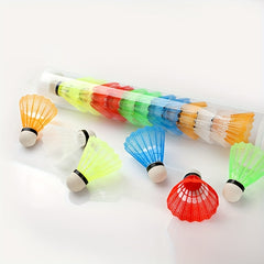 12pcs Multicolor Foam Head Badminton Shuttlecocks