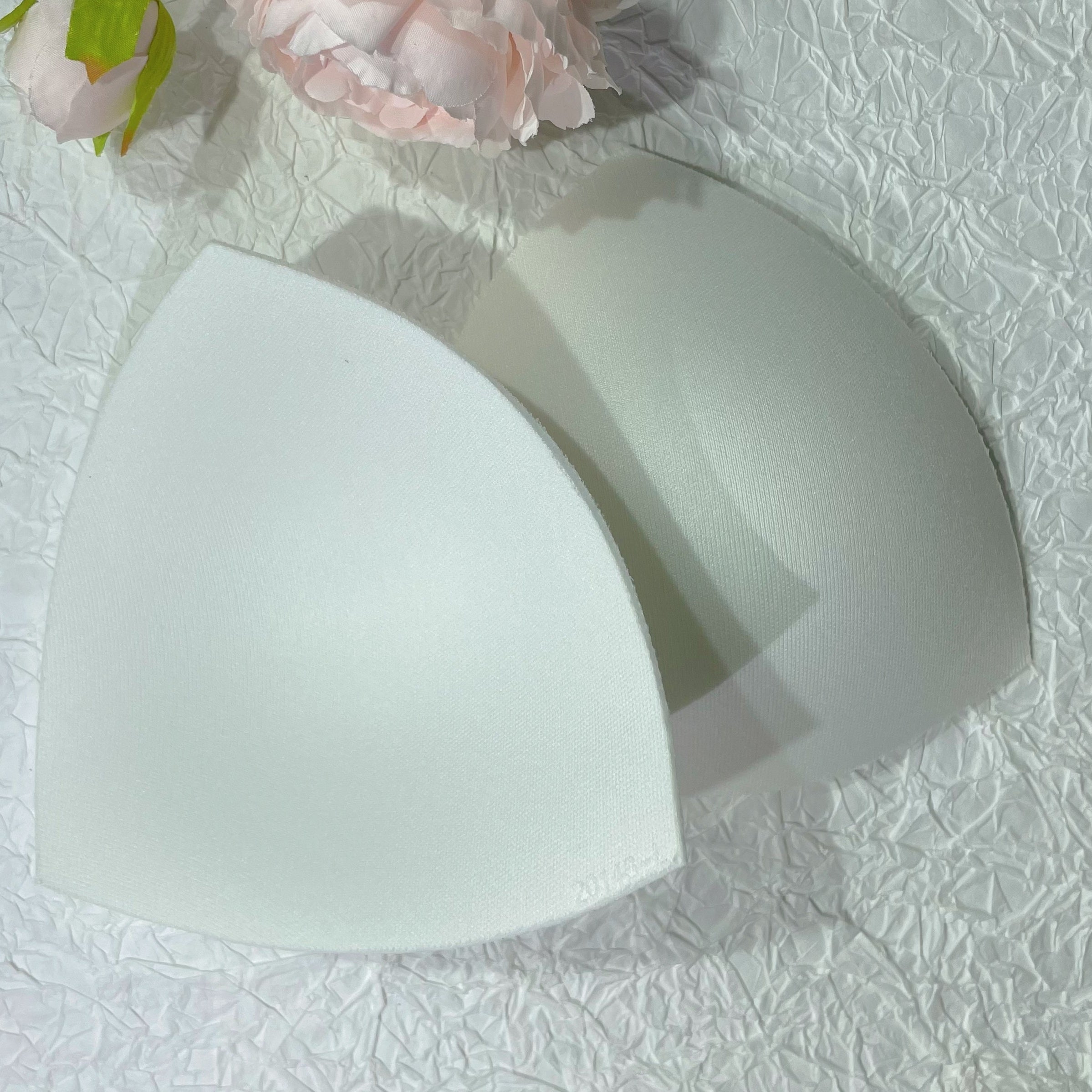 Sponge Bra Insert Pads Triangle Cups Chest Enhancer Women's Lingerie