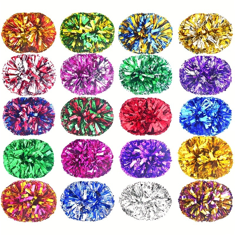 2pcs 11 81in Cheering Poms Handheld Props Dancing Supplies Sports Stage