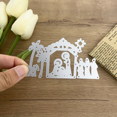 Jesus Birthday Metal Cutting Dies Stencils For Scrapbooking Cards