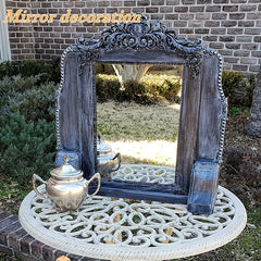 Wooden Carved Corner Decal Unpainted Set for Walls Cabinets Mirrors