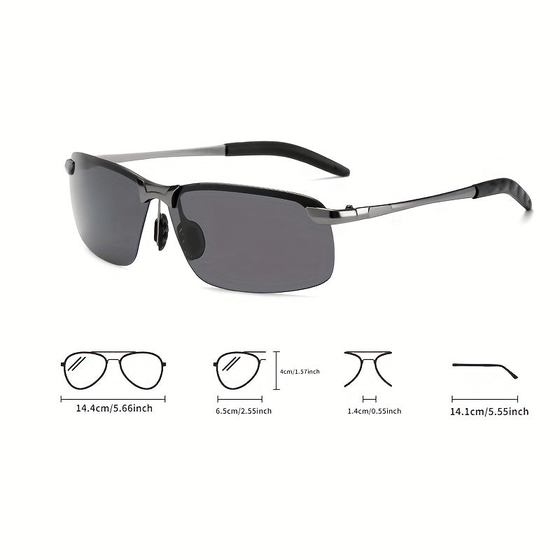Men's Windproof Night Vision Driving Sunglasses