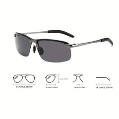 Men's Windproof Night Vision Driving Sunglasses