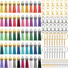 350pcs DIY Keychain Fringe Set for Crafts Christmas Halloween