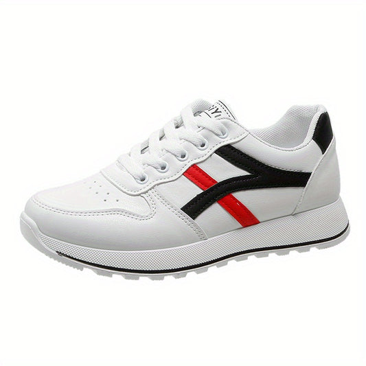 Women's Low Top Running Shoes Lace Up Casual Sneakers
