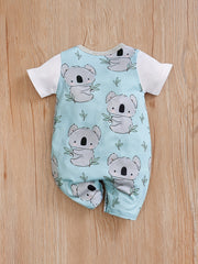Summer Koala Baby Bodysuit for Boy