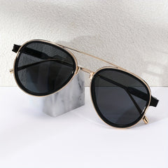 Men's Vintage Square Aviator Sunglasses UV400 Protection Glasses