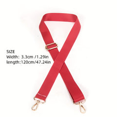 Adjustable Shoulder Strap for Single Shoulder Bag, Wide Purse Removable Strap
