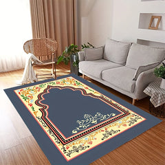 Soft Thick Area Rugs Anti-Fatigue Shag Carpet Non-Slip Washable Entrance