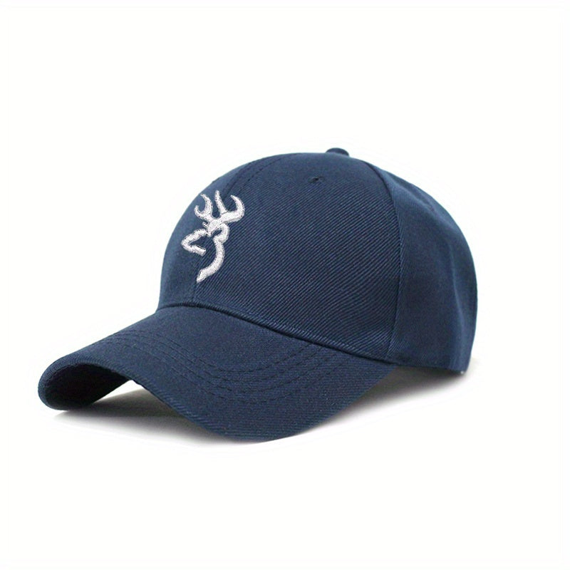 Scorpion Embroidery Baseball Cap Unisex Solid Sun Hat Adjustable Golf Dad Hat