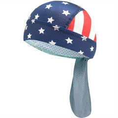 American Flag Skull Cap Pirate Hat Sweat Absorption Quick drying