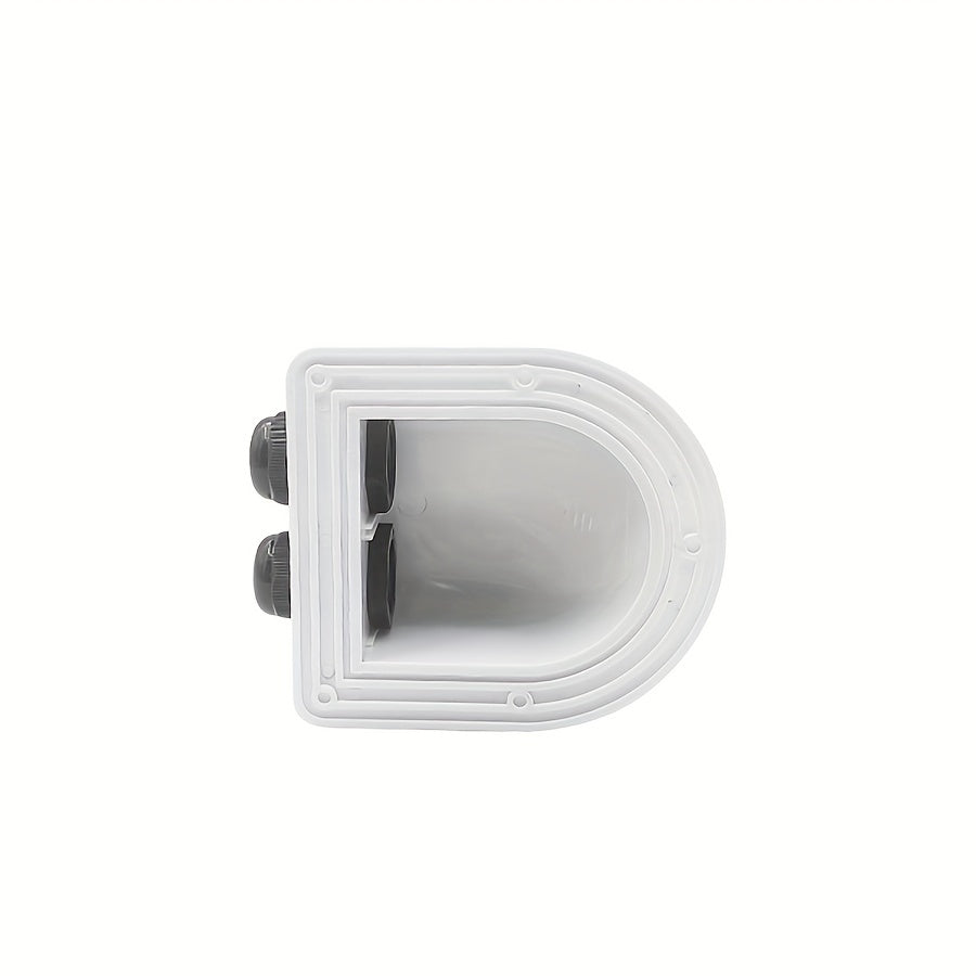 Waterproof Junction Box for RV Roof Solar Panel Wiring Double Hole