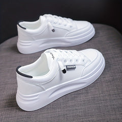 Women's Platform Sports Shoes Lace Up Skate Shoes