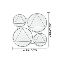 Elegant 3D Flower Ball Cutting Die for Crafts