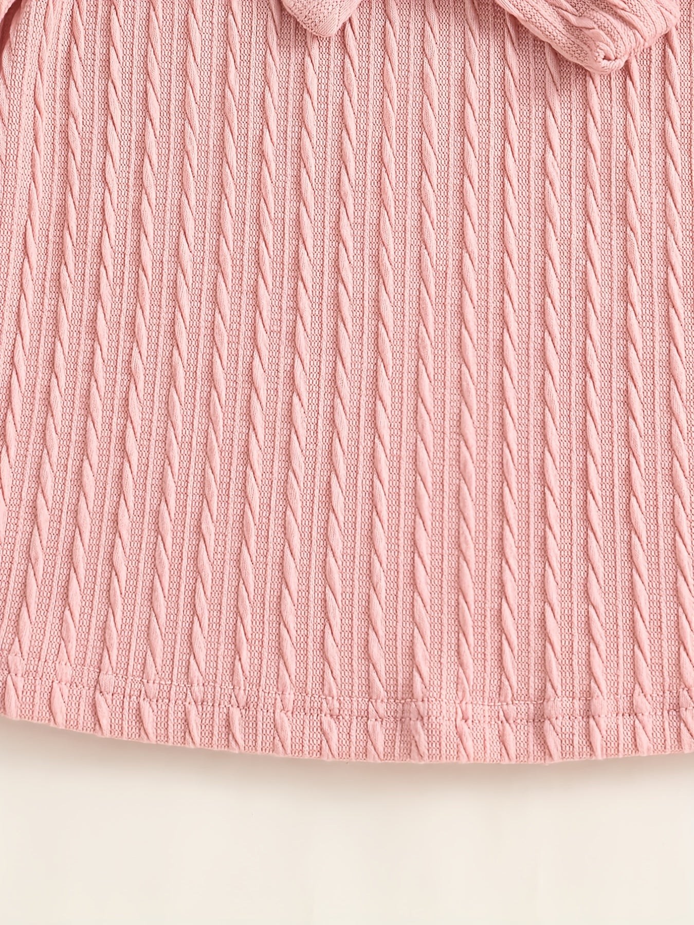 Girls Long Sleeve Knitted Dress - Autumn Winter Casual Midi