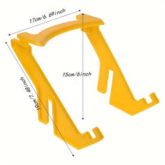 Yellow Plastic Bee Honey Bucket Rack Frame Grip Holder Beekeeping Tool