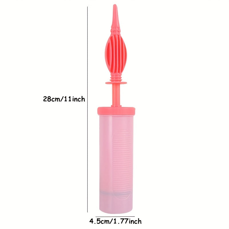 Balloon Pump Portable Hand Push Air Inflator - Wedding Party Supplies