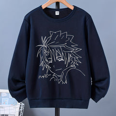Anime Boy Print Boys Creative T Shirt Casual Lightweight Comfy Short Sleeve Tee