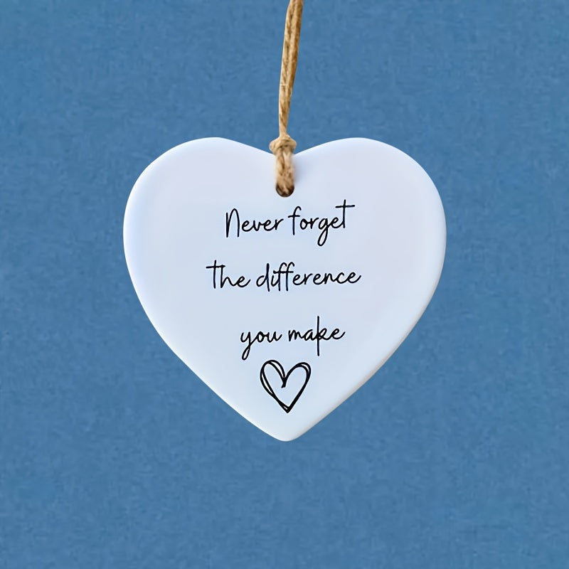 2pcs Thank You Gift Never Forget The Difference You Make Friendship Gift