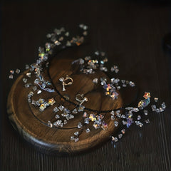 Crystal Star Headband & Earrings Set