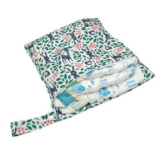 2pcs Deer Print Diaper Bag Washable Cloth Diaper Bag