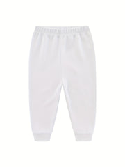 Soft Cotton Trousers for Baby Boys & Girls 0-24 Months